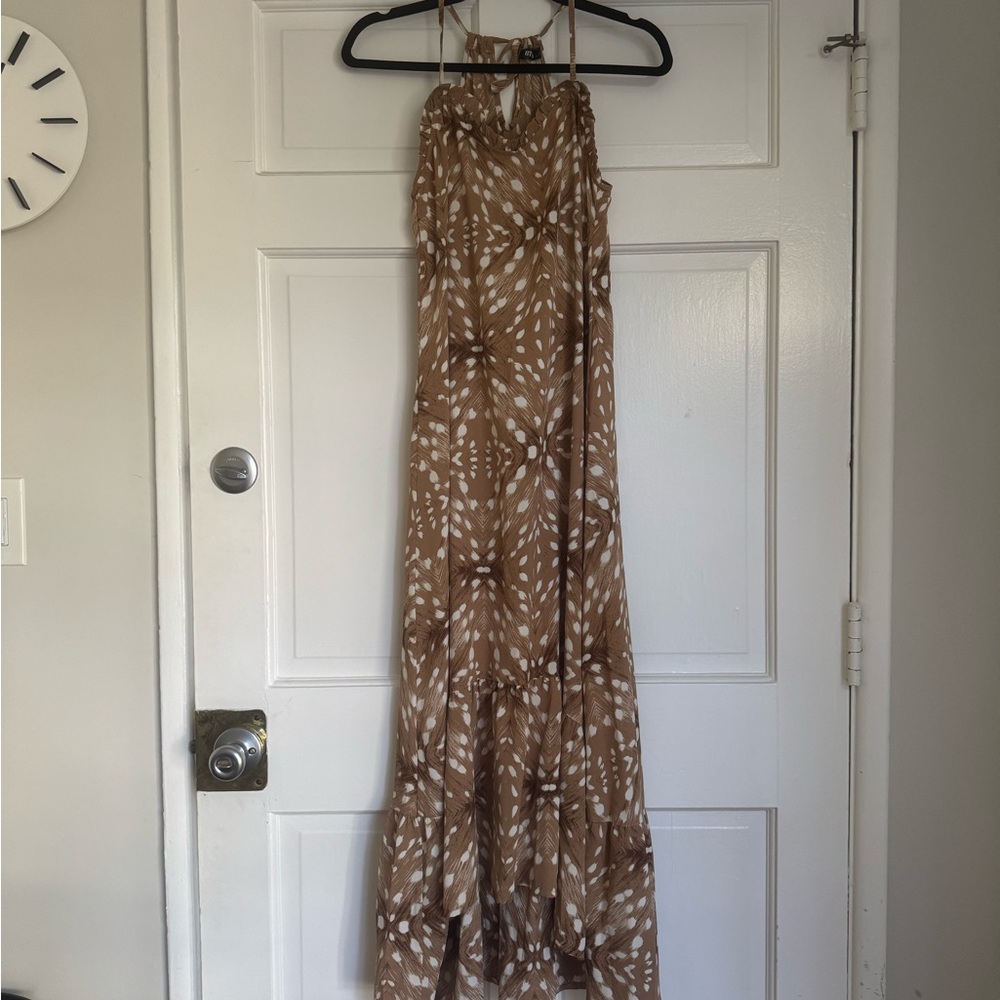Bohemian Print Maxi Dress